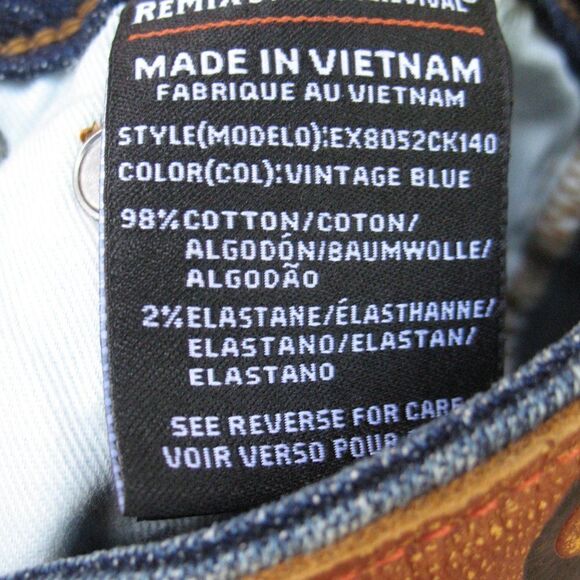 Rock Revival Remix Vintage Blue Mid Rise Skinny Jeans - Picture 12 of 12